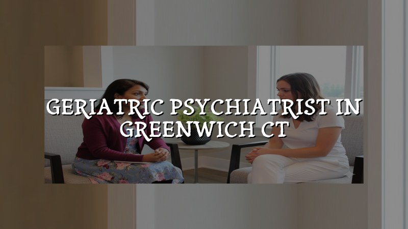 Older adult meeting with a psychiatric APRN
