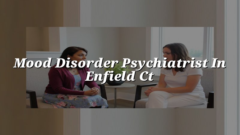Mood disorder treatment for men in Enfield CT