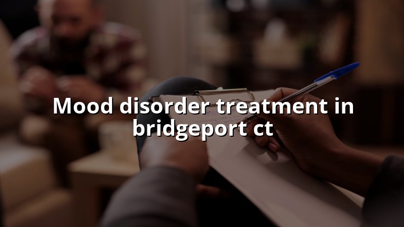 Adults receiving mood disorder treatment in Bridgeport, CT