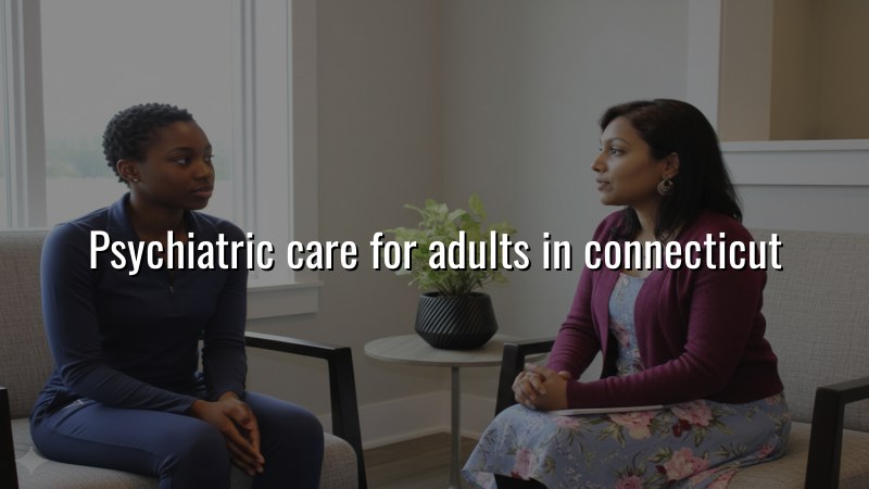 Psychiatric care for adults in Connecticut